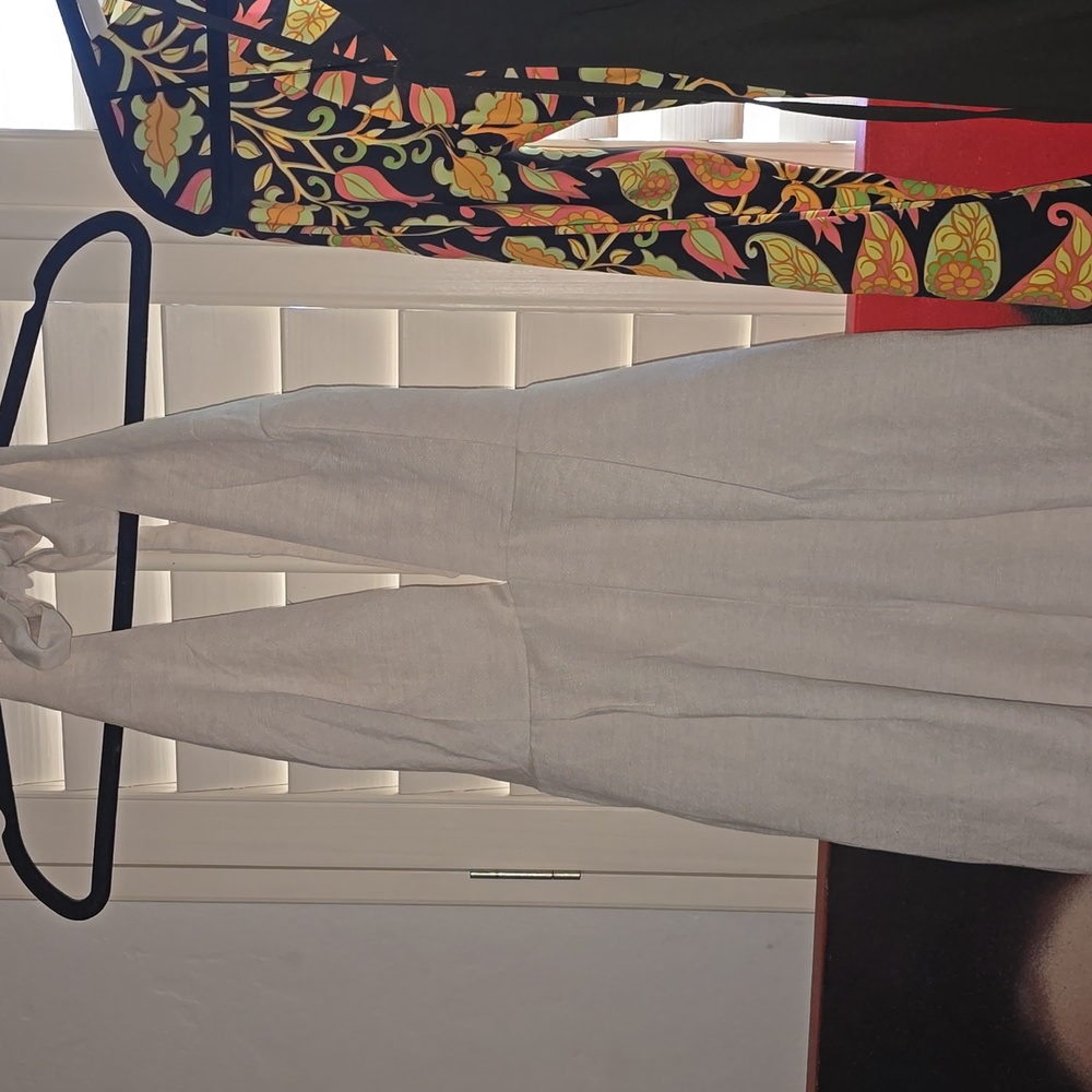 Meshki Linen Halter Jumpsuit NWT - Picture 11 of 12